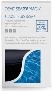 Dead Sea Spa Magik Black Mud Soap - Siyah amur Sabunu