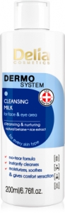 Delia Dermo System Yüz & Göz Çevresi İçin Temizleme Sütü