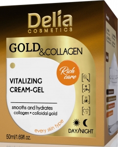 Delia Gold & Collagen Kırışıklık Karşıtı Canlandırıcı Krem
