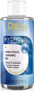 Delia Hydro Fusion+ Hydro Touch Temizleme Sütü
