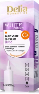 Delia White Fusion Rapid White BB Krem SPF 30