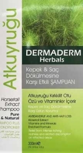 Dermaderm Kepek & Sa Dklmesine Kar At Kuyruu ampuan