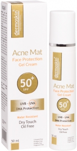 Dermoskin Acne Mat Gne Koruyucu Yz Kremi SPF 50+