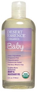 Desert Essence Yumuatc Organik Bebek Vcut & Masaj Ya