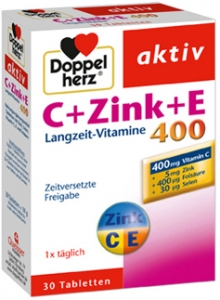 Doppelherz Aktiv C + Zink + E