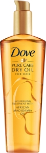 Dove Pure Care Dry Oil Saç Bakım Yağı