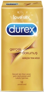 Durex Gerek Dokunu Prezervatif