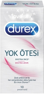 Durex Yok tesi Ekstra Zevk Prezervatif