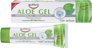 Equilibra Aloe Jel Beyazlatıcı Diş Macunu