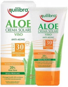 Equilibra Aloe Vera Anti Age Güneş Koruyucu Yüz Kremi SPF 30