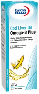 EuRho Vital Omega-3 Cod Liver Oil Plus urup