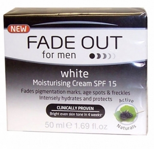 Fade Out For Men White Moisturising Cream SPF 15