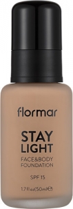 Flormar Stay Light Face & Body Foundation Honey Fondten