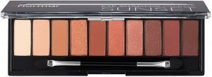 Flormar Sunset Eyeshadow Palette - Toprak Tonlar Sedefli Far Paleti