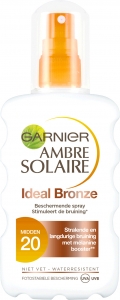 Garnier Ambre Solaire Ideal Bronze Bronzluu Ortaya karan Koruyucu Sprey SPF 20