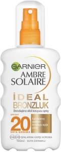 Garnier Ambre Solaire deal Bronzluk Gne Koruyucu Sprey SPF 20