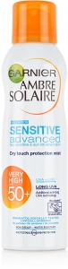 Garnier Ambre Solaire Sensitive Advanced Sprey Gne Koruyucu SPF 50+