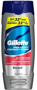 Gillette All Over Clean Sa & Vcut ampuan