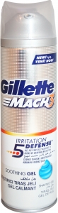 Gillette Mach3 Irritation Defense Tra Jeli