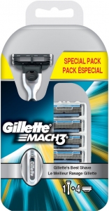 Gillette Mach3 Turbo Tra Makinesi Hediyeli Yedek Tra Ba