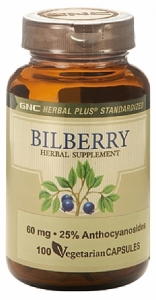 GNC Bilberry Kapsl