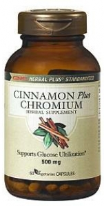 GNC Cinnamon Plus Chromium Kapsl