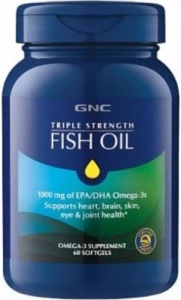 GNC Triple Strength Fish Oil Softgel