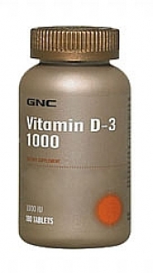 GNC Vitamin D-3 1000 IU Tablet