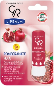 Golden Rose Lip Balm Pomegranate SPF 15