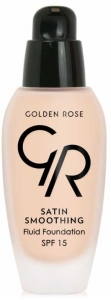 Golden Rose Satin Smoothing Fluid Foundation SPF 15