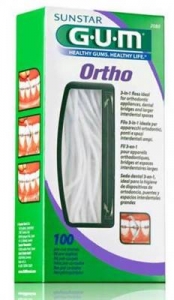 GUM Ortho Floss Orthodontic Di pi