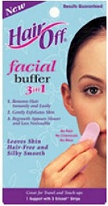 Hair Off Facial Buffer - Yüzdeki Tüyler İçin Doğal Tüy Dökücü