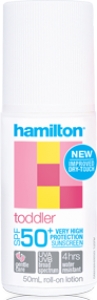 Hamilton Toddler ocuklar in Gne Koruyucu Roll On SPF 50+