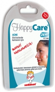 HappyCare Acne - Sivilceler in Hzl yiletiren effaf Yara Band