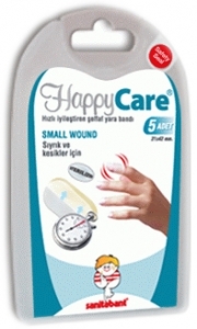 HappyCare Small Wound - Syrk & Kesikler in effaf Yara Band