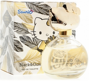 Hello Kitty Black & Gold EDT Çocuk Parfümü