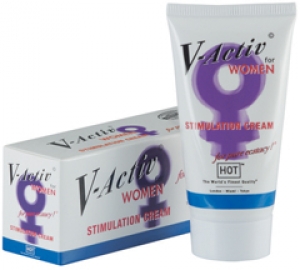 Hot V-Activ Stimulation Cream For Women