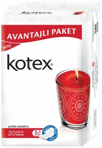 Kotex Ultra Kanatl Gece Ped