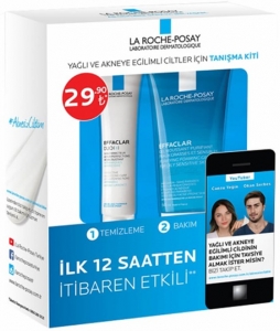 La Roche Posay Effaclar Akne Eğilimli Ciltler için Bakım Tanışma Kiti