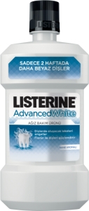 Listerine Advanced White Beyazlatc Az Gargaras