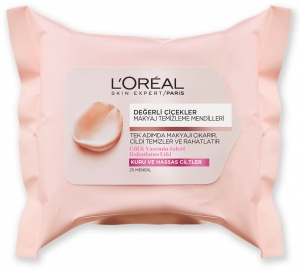 Loreal Değerli Çiçekler Makyaj Temizleme Mendili