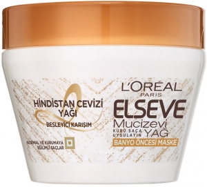 Loreal Elseve Hindistan Cevizi Ya Mucizevi Sa Maskesi