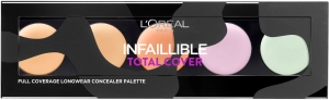 Loreal Infaillible Total Cover 24 Saat Kalc Kamuflaj Paleti