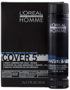 Loreal Professionnel Homme Cover 5' Erkekler in Sa Renklendirici Jel