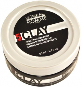 Loreal Professionnel Homme Clay Mat Grnm Veren Ekstra Tutucu Wax