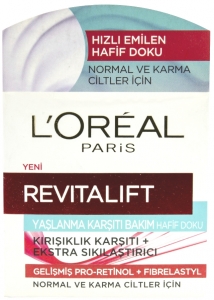 Loreal Revitalift Krk Kart Hafif Dokulu Gndz Kremi