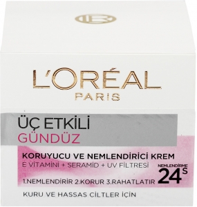 Loreal  Etkili Koruyucu & Nemlendirici Gndz Kremi