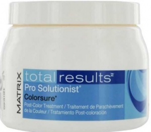 Matrix Total Results Pro Solutionist Colorsure Tamamlayc Sa Bakm Maskesi