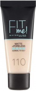 Maybelline Fit Me Matte + Poreless Fondten