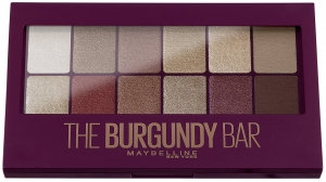 Maybelline The Burgundy Bar 12li Gz Far Paleti